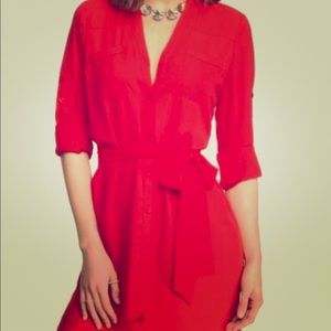 Express Portofino Shirt Dress